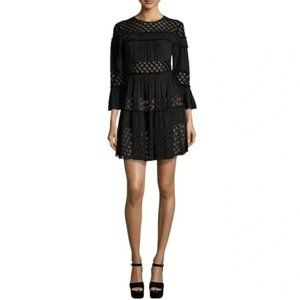 Cinq à Sept Octavia Tiered Lace Dress NWT